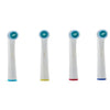 Image of 4pcs Replacement Toothbrush Heads for Oral Hygiene B Cross Floss Action Precision Soft Bristle Electric Tooth Brushes Heads