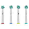 Image of 4pcs Replacement Toothbrush Heads for Oral Hygiene B Cross Floss Action Precision Soft Bristle Electric Tooth Brushes Heads