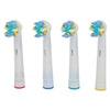 Image of 4pcs Replacement Toothbrush Heads for Oral Hygiene B Cross Floss Action Precision Soft Bristle Electric Tooth Brushes Heads